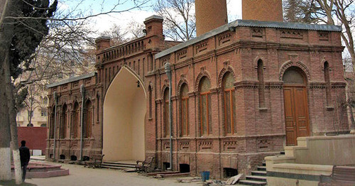 Джума-мечеть (мечеть шаха Аббаса). Гянджа. Азербайджан. Фото: Interfase https://ru.wikipedia.org