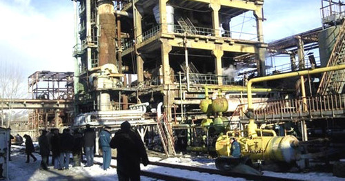 Химический комплекс "Ванадзор-Химпром". Фото: Фактинфо http://www.pastinfo.am/ru/node/6816
