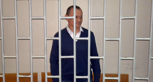 Николай Карпюк в зале суда. Фото Расула Мурадова