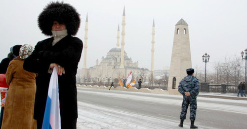 Грозный. Чечня. Фото Магомеда Магомедова для "Кавказского узла"