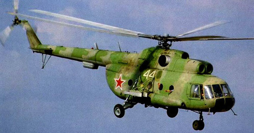 Военный вертолет. Фото ФедералПресс http://fedpress.ru/