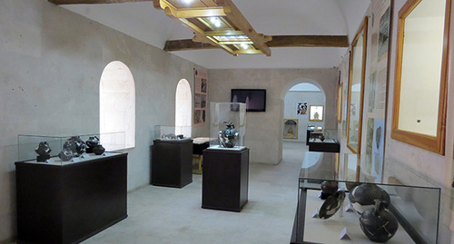 Экспозиция в археологическом музее Тигранакерта . 10 декабря 2015 год. Фото Алвард Григорян для "Кавказского узла"