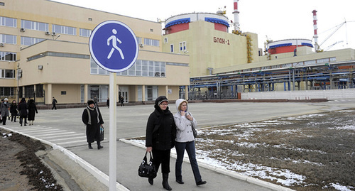Ростовская атомная электростанция. Фото: https://ru.wikipedia.org/wiki/Ростовская_АЭС#/media/File:RIAN_archive_893369_Work_at_Rostov_nuclear_power_plant.jpg