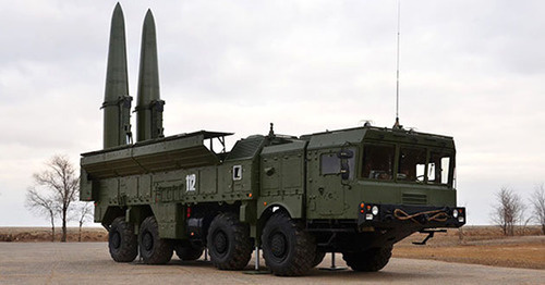 Оперативно-тактическая ракета комплекса "Искандер-М". Фото http://function.mil.ru/