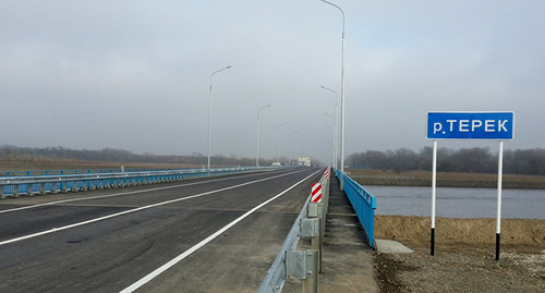Мост через реку Терек. Фото: http://www.minavtodorchr.ru/about/proverki/48-media-about-us/182-stroitelstvo-mosta