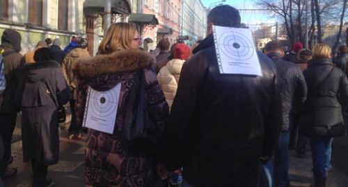 Участники шествия памяти Бориса Немцова в Москве. 27 февраля 2016 года. Фото: "Открытая Россия", Twitter.com/openrussia_org