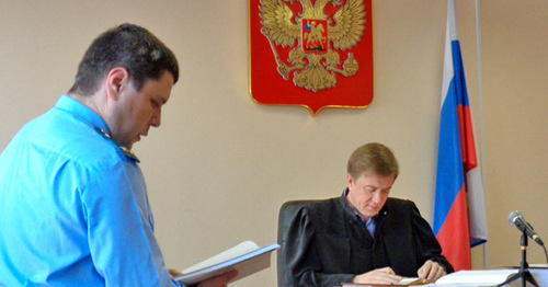 В зале суда. Сочи, март 2016 г. Фото Светланы Кравченко для "Кавказского узла"