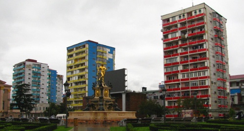Многоэтажки в центре Батуми. Фото Юлии Кашеты для "Кавказского узла"
