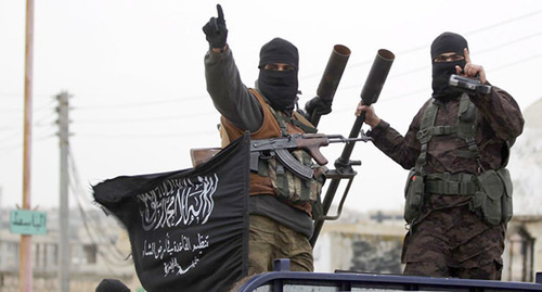 Боевики террористической организации. Фото: http://ru.apa.az/print/304229
