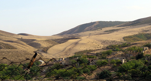 Высоты в районе села Талыш. Фото Алвард Григорян для "Кавказского узла".