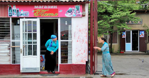 Магазин в Хасавюрте. Фото Магомеда Магомедова для "Кавказского узла"