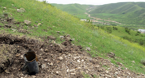 Окраина села Матагис, май 2016. Фото Алвард Григорян для "Кавказского узла"