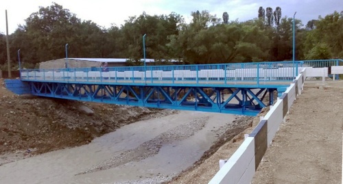 Новый мост на дороге между Нижним Дженгутаем и Доргели. Фото предоставлено пресс-службой администрации Буйнакского района