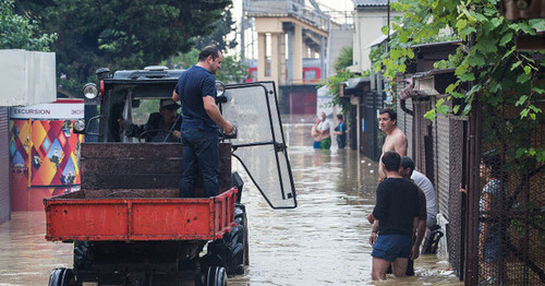 Наводнение в Сочи. Фото Романа Чугунова для "Кавказского узла"