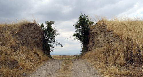 Военная дорога. Нагорный Карабах. Фото Алвард Григорян для "Кавказского узла"