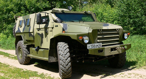 Бронеавтомобиль "Тигр" Фото: http://suvcar.ru/gaz-2330-tigr-2005-foto/