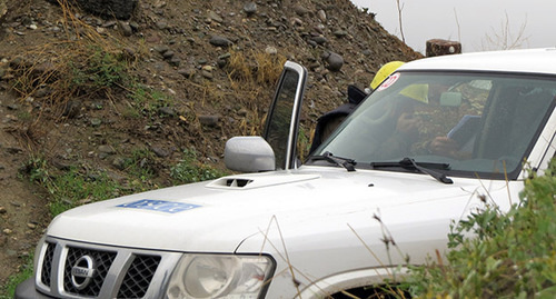 Миссия ОБСЕ в Нагорном Карабахе. 27 октября 2015 г. Фото Алвард Григорян для "Кавказского узла"