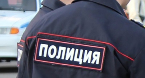 Надпись "полиция" на форменной одежде. Фото: http://www.ulyanovskcity.ru/novosti/proisshestvija/policeiskie-zaderzhali-dimitrovgradcev-s.html