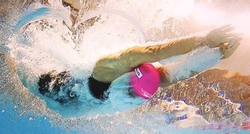 Юлия Ефимова во время заплыва. Фото из Instagram спортсменки, Instagram.com/pryanya93