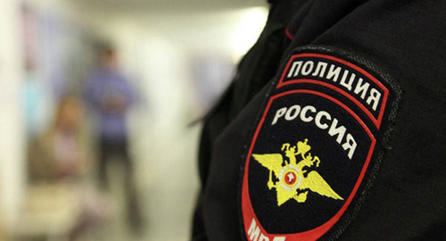 Нашивка на форме полицейского. Фото: http://vistanews.ru/incident/69314