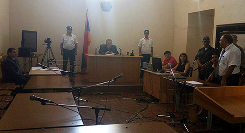 Заседание суда по делу семьи Аветисян. Фото: © Sputnik/ Armenuhi Mkhoyan http://ru.armeniasputnik.am/incidents/20160812/4637214.html