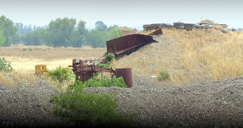Азербайджанские позиции на линии соприкосновения в Нагорном Карабахе. Фото Алвард Григорян для "Кавказского узла"