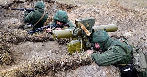 Учения Чеченских мотострелков. Фото http://function.mil.ru/