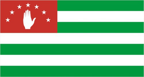 Флаг Абхазии. Фото: Wikimedia.org