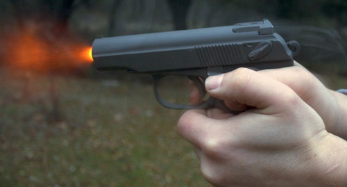 Выстрел из пистолета Макарова. Фото: Commons.wikimedia.org