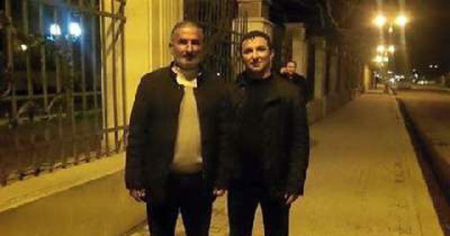 Раиль Рустамли (справа). Фото http://www.contact.az/docs/2016/Social/092400169604ru.htm#.V-klgyGLSJA