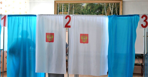 Кабинки для голосования на одном из избирательных участков. Дагестан. Фото http://www.riadagestan.ru/