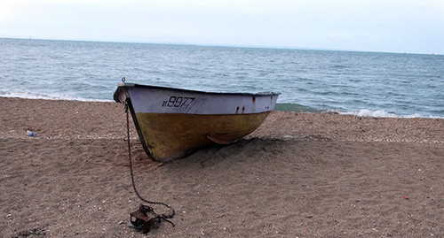 Берег Керченского залива. Фото Нины Тумановой для "Кавказского узла"