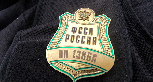 Значок ФССП. Фото http://r61.fssprus.ru/