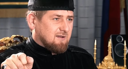 Рамзан Кадыров. Скриншот видео https://www.youtube.com/watch?v=MgwEXRVd-ww