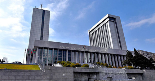 Парламент Азербайджана. Фото: Sputnik/ Murad Orujov
