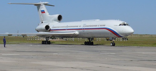 Ту-154 Минобороны России. Фото: Минобороны России. 