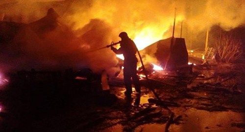Ликвидация пожара. Фото http://volgadaily.ru/news/160383/