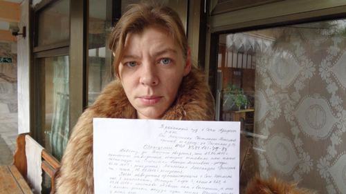 Светлана Моисеенко пострадавшая СС семьей от подтопления. Фото Светланы Кравченко