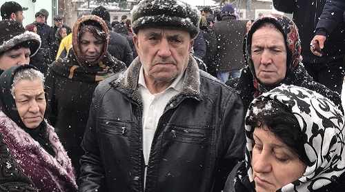Сход жителей Дербента. 28 января 2017 года. Фото Патимат Махмудовой для "Кавказского узла"