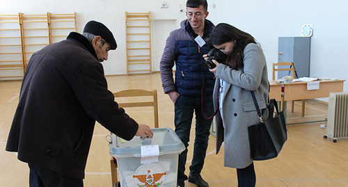 Референдум в Нагорном Карабахе. Фото Алвард Григорян для "Кавказского узла"