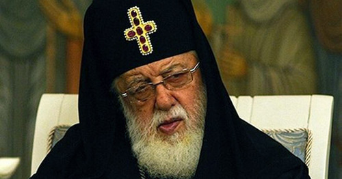 Патриарх Илия II. Фото http://www.pravoslavie.ru/77693.html