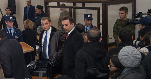 Заседание суда по делу об убийстве семьи Аветисянов. Фото http://ru.armeniasputnik.am/armenia/20151218/1427096.html