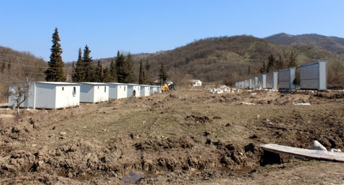 Часть домов в Алашане уже построена. Фото Алвард Григорян для "Кавказского узла"