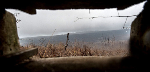 На линии соприкосновения в Нагорном Карабахе. Фото: Sputnik/Asatur Yesayants