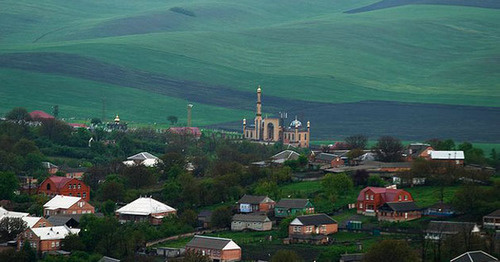 Село Экажево, Ингушетия. Фото: Шалиец https://ru.wikipedia.org/
