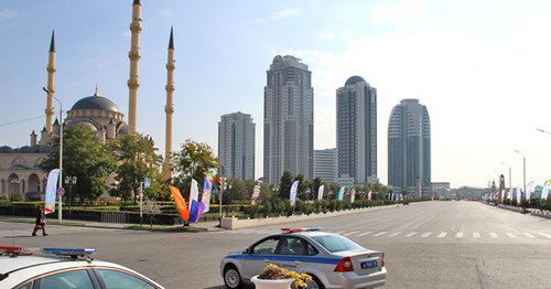 Грозный. Чечня. Фото Магомеда Магомедова для "Кавказского узла"