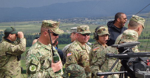 Учения НАТО Noble Partner под Тбилиси. Фото Инны Кукуджановой для "Кавказского узла"