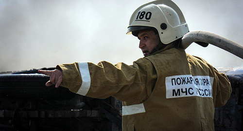 Пожар Фото © Елена Синеок. ЮГА.ру https://www.yuga.ru/news/416540/