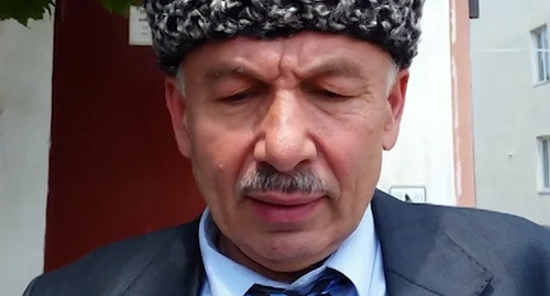 Ривазан Ибрагимов. Фото стоп-кадр видео https://www.kavkazr.com/a/28529802.html