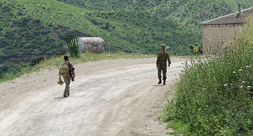 Военнослужащие Нагорного Карабаха. Фото Алвард Григорян для "Кавказского узла"